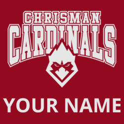 Chrisman Cardinals Design CCE1 Engraved on a Polar Camel® - 40 oz. Travel Mug with Handle, Straw Included Design