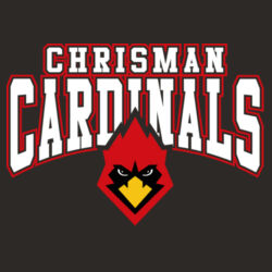 Chrisman Cardinals Design CC1 on a Nike® - Youth Swoosh Sleeve rLegend Tee Design