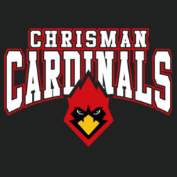 Chrisman Cardinals Design CC1 on a Sport-Tek® - PosiCharge ® Competitor Tee Design