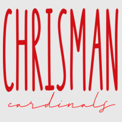 Chrisman Cardinals Design CC3 on a Nike® - Youth Swoosh Sleeve rLegend Tee Design