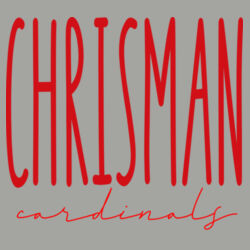 Chrisman Cardinals Design CC3 on a Sport-Tek® - Youth PosiCharge ® Competitor Tee Design