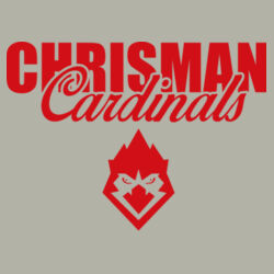 Chrisman Cardinals Design CC4 on a Nike® - Club Fleece Sleeve Swoosh Pullover Hoodie Design