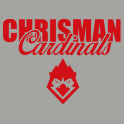 Chrisman Cardinals Design CC4 on a Sport-Tek® - PosiCharge ® Competitor Tee Design