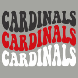 Chrisman Cardinals Design CC5 on a Sport-Tek® - PosiCharge ® Competitor Tee Design