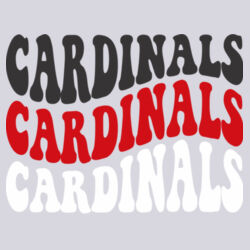 Chrisman Cardinals Design CC5 on a Port & Company® - Core Cotton Tee Design