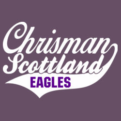 Chrisman - Scottland Eagles Design CS1 on a District® - Perfect Blend ® CVC Tee Design