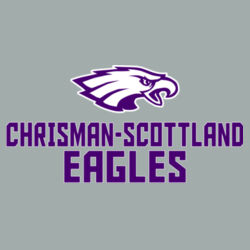 Chrisman - Scottland Eagles Design CS2 on a Port & Company® - Core Cotton Ringer Tee Design