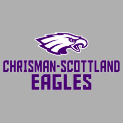 Chrisman - Scottland Eagles Design CS2 on a District® - Perfect Blend ® CVC Tee Design