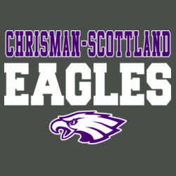 Chrisman - Scottland Eagles Design CS3 on a Nike® - Dri FIT Cotton/Poly Tee Design
