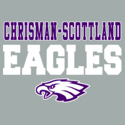 Chrisman - Scottland Eagles Design CS3 on a Port & Company® - Core Cotton Ringer Tee Design