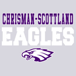 Chrisman - Scottland Eagles Design CS3 on a Port & Company® - Youth Core Fleece Crewneck Sweatshirt Design