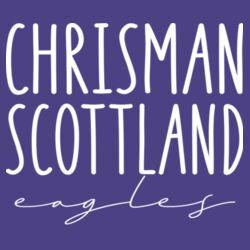 Chrisman - Scottland Eagles Design CS4 on a Port & Company® - Youth Core Fleece Crewneck Sweatshirt Design