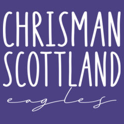 Chrisman - Scottland Eagles Design CS4 on a Sport-Tek® - Youth PosiCharge ® Competitor Tee Design