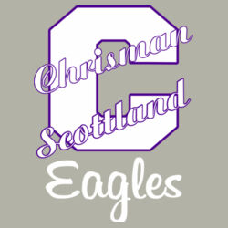 Chrisman - Scottland Eagles Design CS5 on a Nike® - Club Fleece Sleeve Swoosh Pullover Hoodie Design