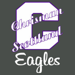 Chrisman - Scottland Eagles Design CS454 on a Nike® - Dri FIT Cotton/Poly Tee Design