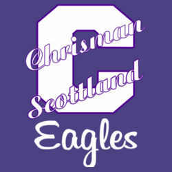 Chrisman - Scottland Eagles Design CS5 on a Port & Company® - Core Fleece Pullover Hooded Sweatshirt Design