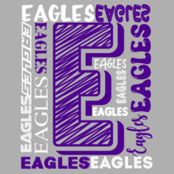 Chrisman - Scottland Eagles Design CS6 on a District® - Perfect Blend ® CVC Tee Design