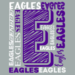Chrisman - Scottland Eagles Design CS6 on a Port & Company® - Youth Core Fleece Crewneck Sweatshirt Design