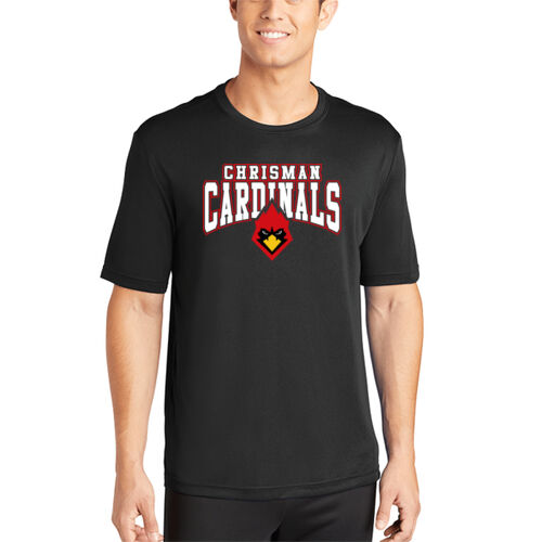 Chrisman Cardinals Design CC1 on a Sport-Tek® - PosiCharge ® Competitor Tee Thumbnail