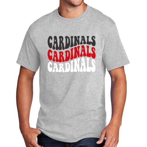 Chrisman Cardinals Design CC5 on a Port & Company® - Core Cotton Tee Thumbnail