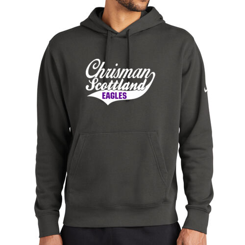 Chrisman - Scottland Eagles Design CS1 on a Nike® - Club Fleece Sleeve Swoosh Pullover Hoodie Thumbnail