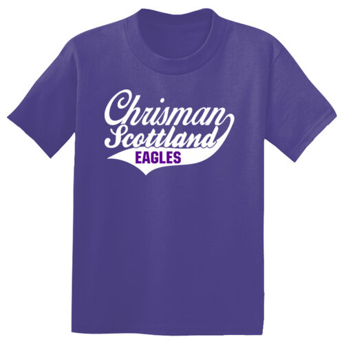 Chrisman - Scottland Eagles Design CS1 on a Sport-Tek® - Youth PosiCharge ® Competitor Tee Thumbnail