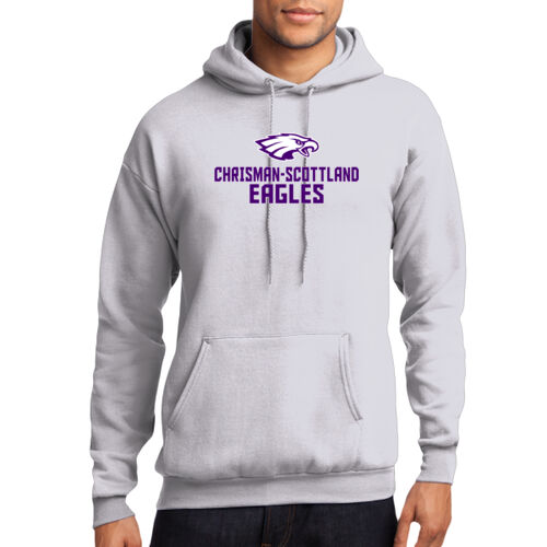 Chrisman - Scottland Eagles Design CS2 on a Port & Company® - Core Fleece Pullover Hooded Sweatshirt Thumbnail