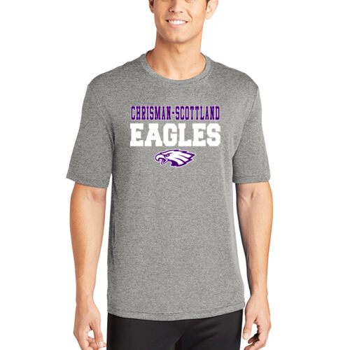 Chrisman - Scottland Eagles Design CS3 on a Sport-Tek® - PosiCharge ® Competitor Tee Thumbnail