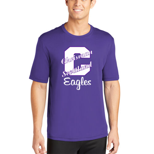 Chrisman - Scottland Eagles Design CS5 on a Sport-Tek® - PosiCharge ® Competitor Tee Thumbnail