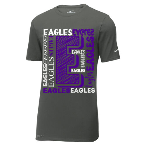 Chrisman - Scottland Eagles Design CS6 on a Nike® - Dri FIT Cotton/Poly Tee Thumbnail