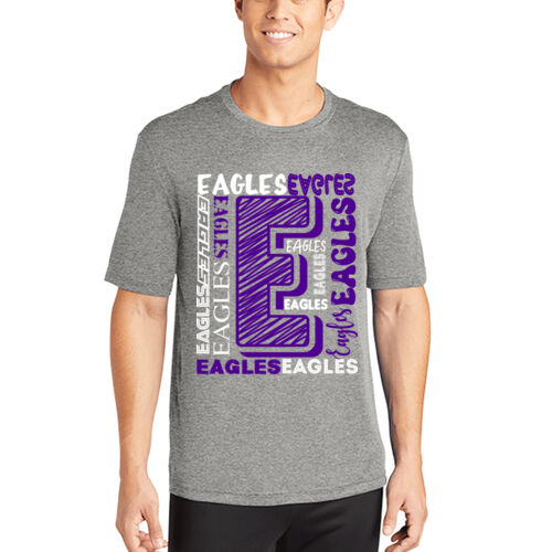 Chrisman - Scottland Eagles Design CS6 on a Sport-Tek® - PosiCharge ® Competitor Tee Thumbnail