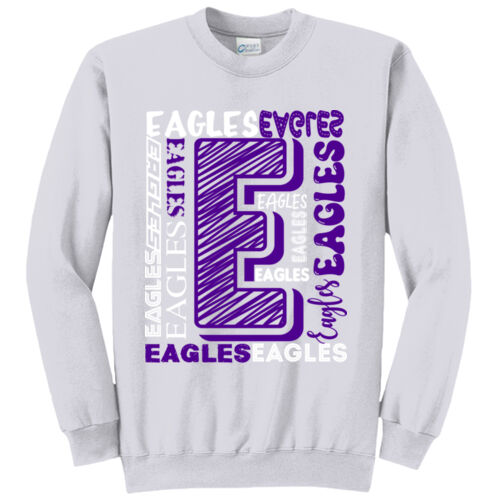 Chrisman - Scottland Eagles Design CS6 on a Port & Company® - Core Fleece Crewneck Sweatshirt Thumbnail