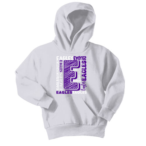 Chrisman - Scottland Eagles Design CS6 on a Port & Company® - Youth Core Fleece Pullover Hooded Sweatshirt Thumbnail